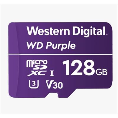 WD Purple 128 GB MicroSDXC;Storage Capacity:128 GB (WDD128G1P0A)