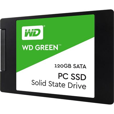 WD Green 3D NAND SSD, 2.5 Form Factor, SATA Interface (WDS120G2G0A)