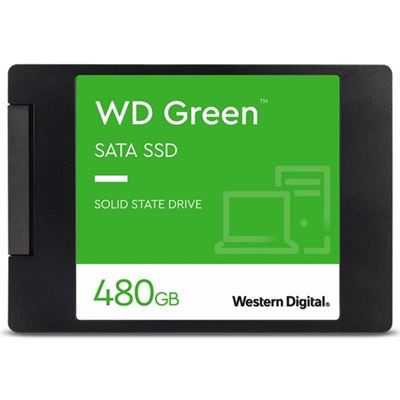 WD Green 480GB 2.5' SATA SSD 545R/430W MB/s 80TBW 3D (WDS480G3G0A)