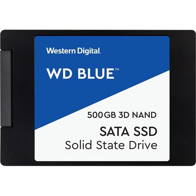 WD GENERIC, WD Blue, 2.5 Form Factor, SATA Interface (WDS500G2B0A)