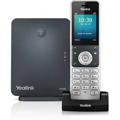 Yealink W60P IP DECT Phone (W60B Base Station with W56H (W60P)