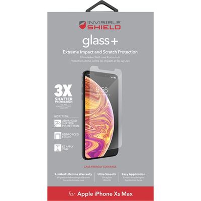 ZAGG iPhone XS Max InvisibleShield Glass Plus Glass (200102002)