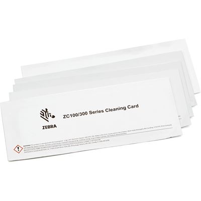 Zebra ZC 100/ZC300 CLEANING CARD KIT 5/CARDS (105999-311)