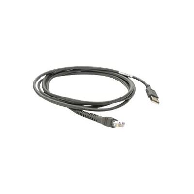 Zebra Cable - USB: Series A Connector, 7Ft. (2M) (CBA-U01-S07ZAR)