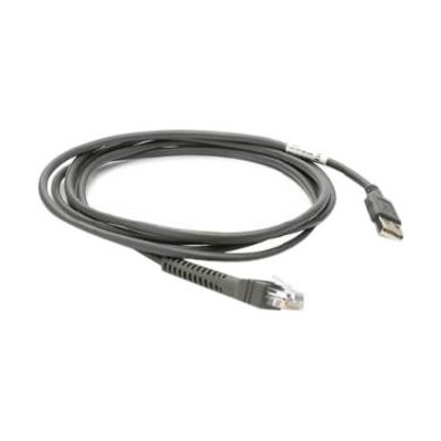 Zebra CABLE DATA SCANNER USB-SHIELDED 2.1M STR (CBA-U21-S07ZBR)