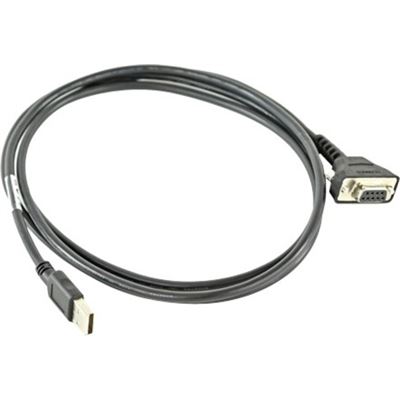 Zebra USB Cable Assembly: 9-Pin Female Straight (CBL-58926-04)