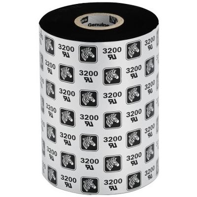 Zebra 3200 Series Ribbon Core Size 0.5 inches Width (S3200BK110070)