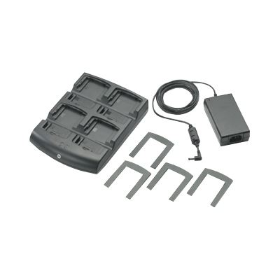 Zebra 4 Slot Battery Charger Kit (INTL). Kit (SAC7X00-401CES)