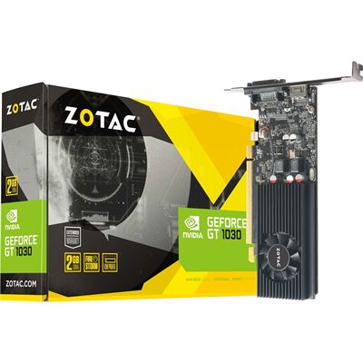 Zotac GeForce GT 1030 2GB GDDR5 64-bit PCIe 3.0 (ZT-P10300A-10L)