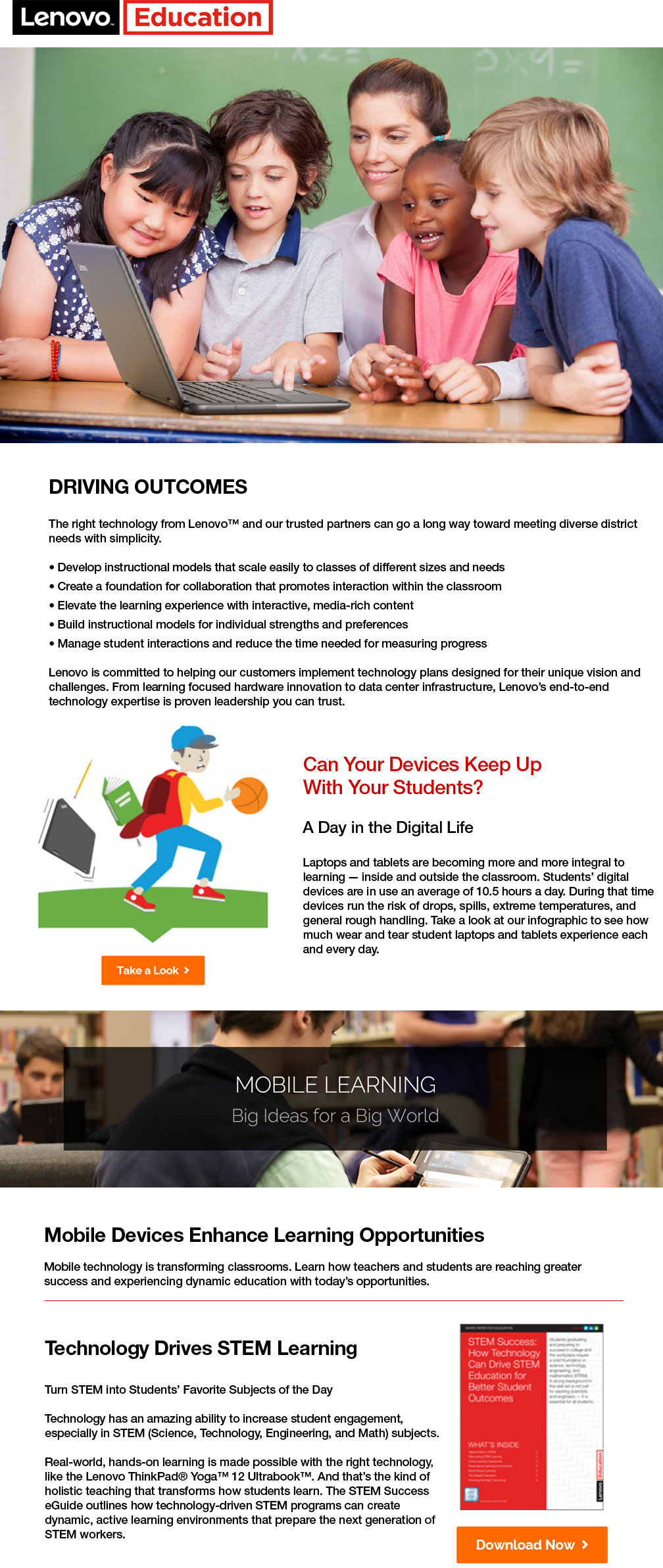 Lenovo Education - Driving Outcomes