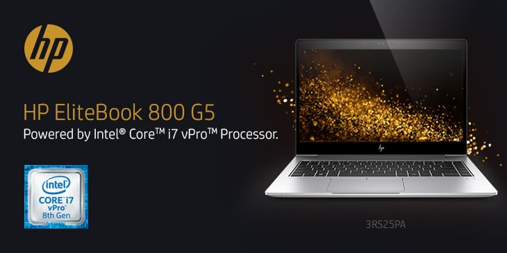 HP EliteBook 800 G5 - Powered by Intel Core i7 vPro Processor