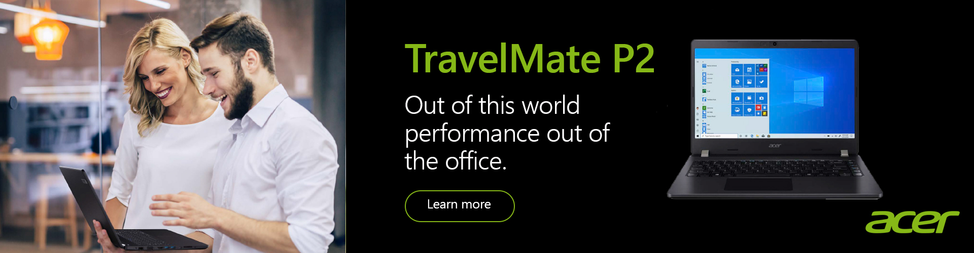 TravelMate P2 - Out of this world performance out of the office